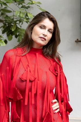 MFW Ferragamo Arrivals MP Laetitia Casta arrives at the Ferragamo fashion show during Milan s Fashion Week Womenswear Spring Summer 2026, on September 27, 2025 in Milan (Italy). Photo by Marco Piovanotto Abacapress.com  Copyright: xPiovanottoxMarco ABACAx