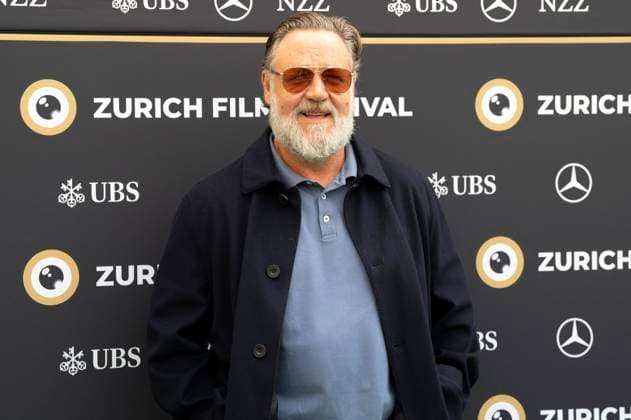 Russell Crowe at the premiere of the feature film Nuremberg Nürnberg at the 21 Zurich Film Festival 2025 in the Kongresssaal Zurich, 27 09 2025 Foto:xA.xRaemyx xFuturexImagex crowe_5918