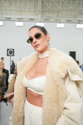 Milan, Milan Women s Fashion Week Spring Summer 2026 - Women s Fashion, Spring Summer 2026 - Ermanno Scervino fashion show - arrivals in the photo: Francesca Sofia Novello  Copyright: xRiccardoxGIordanox xipa-agency.netx xRiccardoxGiordano IPAx IPA_Agency_IPA65816892