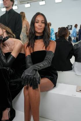 Milan, Milan Women s Fashion Week Spring Summer 2026 - Women s Fashion, Spring Summer 2026 - Ermanno Scervino fashion show - arrivals in the photo: Chantal Monaghan  Copyright: xRiccardoxGIordanox xipa-agency.netx xRiccardoxGiordano IPAx IPA_Agency_IPA65817074