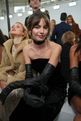 Milan, Milan Women s Fashion Week Spring Summer 2026 - Women s Fashion, Spring Summer 2026 - Ermanno Scervino fashion show - arrivals in the photo: Mara Lafontan  Copyright: xRiccardoxGIordanox xipa-agency.netx xRiccardoxGiordano IPAx IPA_Agency_IPA65817106