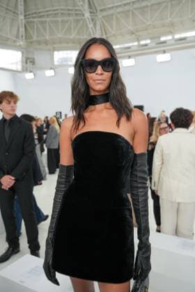 Milan, Milan Women s Fashion Week Spring Summer 2026 - Women s Fashion, Spring Summer 2026 - Ermanno Scervino fashion show - arrivals in the photo: Chantal Monaghan  Copyright: xRiccardoxGIordanox xipa-agency.netx xRiccardoxGiordano IPAx IPA_Agency_IPA65816671