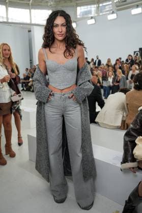 Milan, Milan Women s Fashion Week Spring Summer 2026 - Women s Fashion, Spring Summer 2026 - Ermanno Scervino fashion show - arrivals in the photo: Paola Turani  Copyright: xRiccardoxGIordanox xipa-agency.netx xRiccardoxGiordano IPAx IPA_Agency_IPA65817113