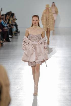 Milan, Milan Women s Fashion Week Spring Summer 2026 - Women s Fashion, Spring Summer 2026 - Ermanno Scervino fashion show - catwalk in the photo: Model  Copyright: xRiccardoxGIordanox xipa-agency.netx xRiccardoxGiordano IPAx IPA_Agency_IPA65817590