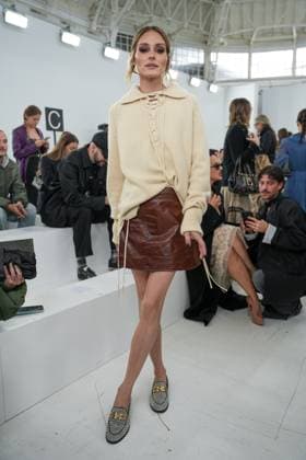Milan, Milan Women s Fashion Week Spring Summer 2026 - Women s Fashion, Spring Summer 2026 - Ermanno Scervino fashion show - arrivals in the photo: Olivia Palermo  Copyright: xRiccardoxGIordanox xipa-agency.netx xRiccardoxGiordano IPAx IPA_Agency_IPA65817154