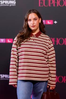 Actress Dilara Aylin Ziem playing Leyla at the screening of the new RTL series Euphorie at Cinenova Cologne, 27 09 2025 NRW Germany Copyright: xChristophxHardtx