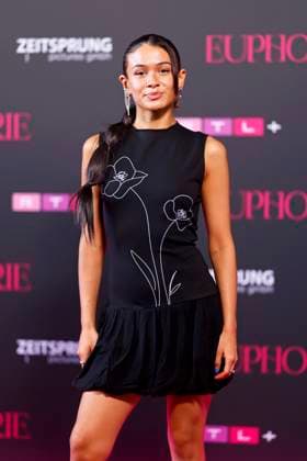 Actress Vanessa Velemir Diaz playing Chiara at the screening of the new RTL series Euphorie at Cinenova Cologne, 27 09 2025 NRW Germany Copyright: xChristophxHardtx