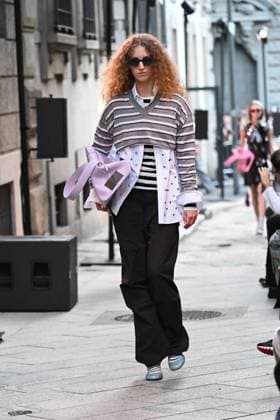 Milan, Italy: Milan, Milan Women s Fashion Week Spring Summer 2026 - Women s Fashion, Spring Summer 2026. - MSGM fashion show - catwalk - photo: model Milan Italy  - ZUMAp169 20250927_zea_p169_829 Copyright: xSimonaxChiocciax