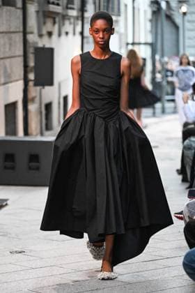 Milan, Italy: Milan, Milan Women s Fashion Week Spring Summer 2026 - Women s Fashion, Spring Summer 2026. - MSGM fashion show - catwalk - photo: model Milan Italy  - ZUMAp169 20250927_zea_p169_836 Copyright: xSimonaxChiocciax