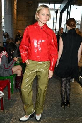 Milan, Milan Women s Fashion Week Spring Summer 2026 - Women s Fashion, Spring Summer 2026 - MSGM fashion show - guests - photo: Violet Atkinson  Copyright: xSimonaxChiocciax xipa-agency.netx xFotosickix IPA_Agency_IPA65843862