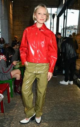 Milan, Milan Women s Fashion Week Spring Summer 2026 - Women s Fashion, Spring Summer 2026 - MSGM fashion show - guests - photo: Violet Atkinson  Copyright: xSimonaxChiocciax xipa-agency.netx xFotosickix IPA_Agency_IPA65843866