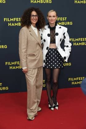 Filmfest Hamburg Malika Rabahallah, Diane Kruger, Premiere of the film AMRUM at the Filmfest Hamburg at Cinemaxx Dammtor, Hamburg, 27 09 2025 Copyright: xEventpressxBecherx