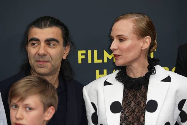 Filmfest Hamburg Diane Kruger, Fatih Akin, Premiere of the film AMRUM at the Filmfest Hamburg at Cinemaxx Dammtor, Hamburg, 27 09 2025 Copyright: xEventpressxBecherx