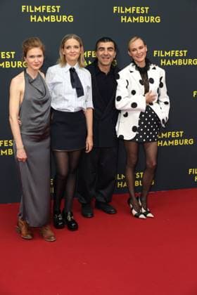 Filmfest Hamburg Lisa Hagmeister, Laura Tonke, Diane Kruger, Fatih Akin, Premiere of the film AMRUM at the Filmfest Hamburg at Cinemaxx Dammtor, Hamburg, 27 09 2025 Copyright: xEventpressxBecherx