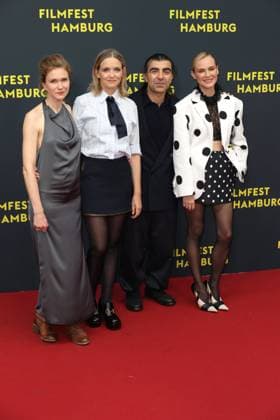 Filmfest Hamburg Lisa Hagmeister, Laura Tonke, Diane Kruger, Fatih Akin, Premiere of the film AMRUM at the Filmfest Hamburg at Cinemaxx Dammtor, Hamburg, 27 09 2025 Copyright: xEventpressxBecherx