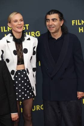 Filmfest Hamburg Diane Kruger, Fatih Akin, Premiere of the film AMRUM at the Filmfest Hamburg at Cinemaxx Dammtor, Hamburg, 27 09 2025 Copyright: xEventpressxBecherx