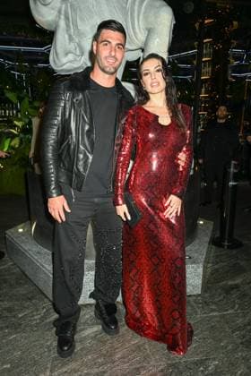 Milan, Milan Women s Fashion Week Spring Summer 2026 - Women s Fashion, Spring Summer 2026. - Philipp Plein fashion show - photo guests: Clarissa Marchese, Federico Gregucci  Copyright: xSimonaxChiocciax xipa-agency.netx xFotosickix IPA_Agency_IPA65845397