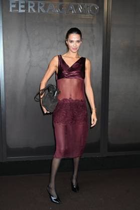 Milan, Milan Women s Fashion Week Spring Summer 2026 - Women s Fashion, Spring Summer 2026 - Ferragamo fashion show - guests - photo: Gabrielle Caunesil  Copyright: xSimonaxChiocciax xipa-agency.netx xFotosickix IPA_Agency_IPA65846612
