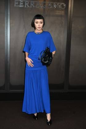 Milan, Milan Women s Fashion Week Spring Summer 2026 - Women s Fashion, Spring Summer 2026 - Ferragamo fashion show - guests - photo: Kiwi Lee Han  Copyright: xSimonaxChiocciax xipa-agency.netx xFotosickix IPA_Agency_IPA65846624