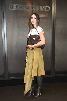 Milan, Milan Women s Fashion Week Spring Summer 2026 - Women s Fashion, Spring Summer 2026 - Ferragamo fashion show - guests - photo: Tamara Kalinic  Copyright: xSimonaxChiocciax xipa-agency.netx xFotosickix IPA_Agency_IPA65846630