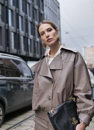 Milan, Milan Women s Fashion Week Spring Summer 2026 - Women s Fashion, Spring Summer 2026 - Luisa Spagnoli fashion show - arrivals - In the photo: guest  Copyright: xLucaxPontix xipa-agency.netx xLucaPonti IpaAgencyx IPA_Agency_IPA65846804