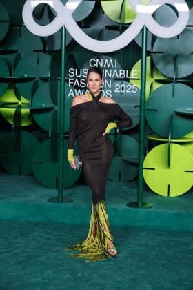 Milan, Milan Women s Fashion Week Spring Summer 2026 - Women s Fashion, Spring Summer 2026 - CNMI Sustainable Fashion Awards 2025 at Teatro alla Scala - Guest Arrivals Photocall. Pictured: Francesca Sofia Novello  Copyright: xAlessandroxBremecx xipa-agency.netx xx IPA_Agency_IPA65848803