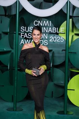 Milan, Milan Women s Fashion Week Spring Summer 2026 - Women s Fashion, Spring Summer 2026 - CNMI Sustainable Fashion Awards 2025 at Teatro alla Scala - Guest Arrivals Photocall. Pictured: Francesca Sofia Novello  Copyright: xAlessandroxBremecx xipa-agency.netx xx IPA_Agency_IPA65848804