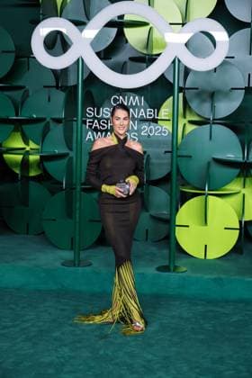 Milan, Milan Women s Fashion Week Spring Summer 2026 - Women s Fashion, Spring Summer 2026 - CNMI Sustainable Fashion Awards 2025 at Teatro alla Scala - Guest Arrivals Photocall. Pictured: Francesca Sofia Novello  Copyright: xAlessandroxBremecx xipa-agency.netx xx IPA_Agency_IPA65848815