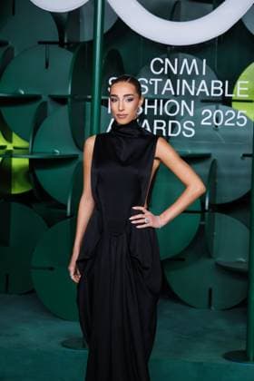 Milan, Milan Women s Fashion Week Spring Summer 2026 - Women s Fashion, Spring Summer 2026 - CNMI Sustainable Fashion Awards 2025 at Teatro alla Scala - Guest arrivals photocall. Pictured: Ginevra Mavilla  Copyright: xAlessandroxBremecx xipa-agency.netx xx IPA_Agency_IPA65848829