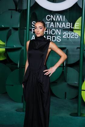 Milan, Milan Women s Fashion Week Spring Summer 2026 - Women s Fashion, Spring Summer 2026 - CNMI Sustainable Fashion Awards 2025 at Teatro alla Scala - Guest arrivals photocall. Pictured: Ginevra Mavilla  Copyright: xAlessandroxBremecx xipa-agency.netx xx IPA_Agency_IPA65848830