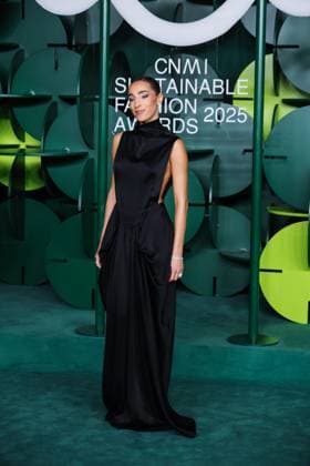 Milan, Milan Women s Fashion Week Spring Summer 2026 - Women s Fashion, Spring Summer 2026 - CNMI Sustainable Fashion Awards 2025 at Teatro alla Scala - Guest arrivals photocall. Pictured: Ginevra Mavilla  Copyright: xAlessandroxBremecx xipa-agency.netx xx IPA_Agency_IPA65848832