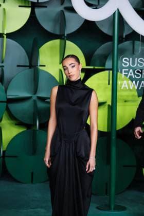 Milan, Milan Women s Fashion Week Spring Summer 2026 - Women s Fashion, Spring Summer 2026 - CNMI Sustainable Fashion Awards 2025 at Teatro alla Scala - Guest arrivals photocall. Pictured: Ginevra Mavilla  Copyright: xAlessandroxBremecx xipa-agency.netx xx IPA_Agency_IPA65848837