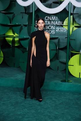 Milan, Milan Women s Fashion Week Spring Summer 2026 - Women s Fashion, Spring Summer 2026 - CNMI Sustainable Fashion Awards 2025 at Teatro alla Scala - Guest arrivals photocall. Pictured: Beatrice Marchetti  Copyright: xAlessandroxBremecx xipa-agency.netx xx IPA_Agency_IPA65849137