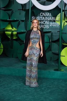 Milan, Milan Women s Fashion Week Spring Summer 2026 - Women s Fashion, Spring Summer 2026 - CNMI Sustainable Fashion Awards 2025 at Teatro alla Scala - Guest arrivals photocall. Pictured: Alejandra Onieva  Copyright: xAlessandroxBremecx xipa-agency.netx xx IPA_Agency_IPA65849080
