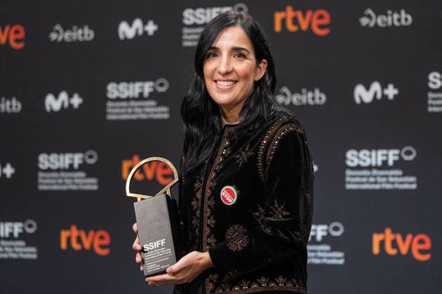 List of winners at the 73rd San Sebastian International Film Festival SAN SEBASTIAN, SPAIN - SEPTEMBER 27: The Spanish film Los Domingos (Sundays), by director Alauda Ruiz de Azua, won the Golden Shell for best film at the 73rd San Sebastian International Film Festival in San Sebastian on September 27, 2025. Javi Julio Anadolu San Sebastian Spain. Editorial use only. Please get in touch for any other usage.  Copyright: x2025xAnadoluxJavixJuliox
