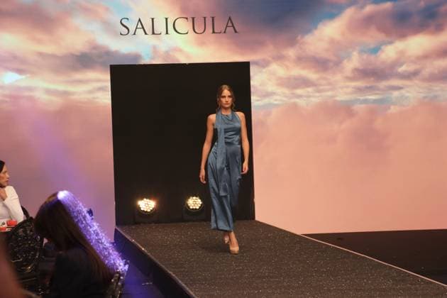The CodeFashion Runway fashion show held in Bulgaria SOFIA, BULGARIA - SEPTEMBER 27: A model walks the runway at the CodeFashion Runway fashion show in Sofia, Bulgaria on September 27, 2025. The autumn winter event in the capital Sofia showcased collections by renowned fashion designers from Turkiye, Bulgaria, Croatia, Romania, Montenegro, North Macedonia, and Greece. Dzhanan Mehmed Ismail Anadolu Sofia Bulgaria. Editorial use only. Please get in touch for any other usage.  Copyright: x2025xAnadoluxDzhananxMehmedxIsmailx