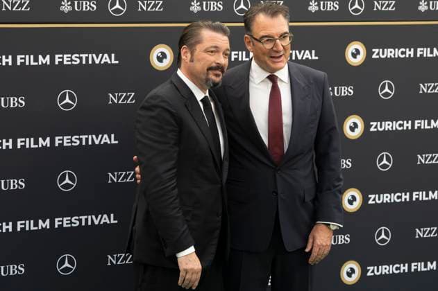 James Vanderbilt and Christian Jungen at the premiere of the feature film Nuremberg Nürnberg at the 21 Zurich Film Festival 2025 at the Festival Center Zurich, 27 09 2025 Foto:xA.xRaemyx xFuturexImagex nuremberg_5939
