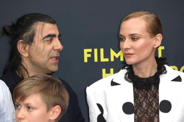 Fatih Akin and Diane Kruger at the premiere of the movie Amrum at the 33 Filmfest Hamburg 2025 at Cinemaxx Dammtor Hamburg, 27 09 2025 Foto:xgbrcix xFuturexImagex amrum_5860