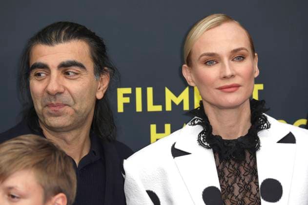 Fatih Akin and Diane Kruger at the premiere of the movie Amrum at the 33 Filmfest Hamburg 2025 at Cinemaxx Dammtor Hamburg, 27 09 2025 Foto:xgbrcix xFuturexImagex amrum_5861