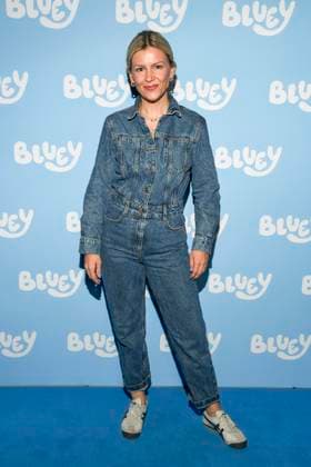 abb Kamila Linke as guest on the blue carpet at the movie premiere Bluey in the cinema Kuechenspass Kollektion at CinemaxX Berlin Potsdamer Platz on 27 09 2025 in Berlin Berlin Germany