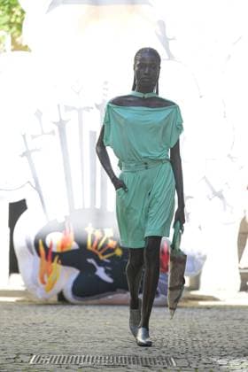 Milan, Milan Women s Fashion Week Spring Summer 2026 - Women s Fashion, Spring Summer 2026. - Francesca Liberatore fashion show - catwalk in the photo: Model  Copyright: xRiccardoxGIordanox xipa-agency.netx xRiccardoxGiordano IPAx IPA_Agency_IPA65863581