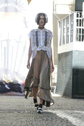 Milan, Milan Women s Fashion Week Spring Summer 2026 - Women s Fashion, Spring Summer 2026. - Francesca Liberatore fashion show - catwalk in the photo: Model  Copyright: xRiccardoxGIordanox xipa-agency.netx xRiccardoxGiordano IPAx IPA_Agency_IPA65863689