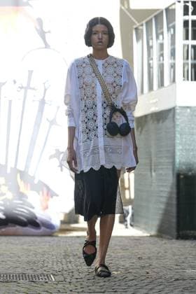Milan, Milan Women s Fashion Week Spring Summer 2026 - Women s Fashion, Spring Summer 2026. - Francesca Liberatore fashion show - catwalk in the photo: Model  Copyright: xRiccardoxGIordanox xipa-agency.netx xRiccardoxGiordano IPAx IPA_Agency_IPA65863746