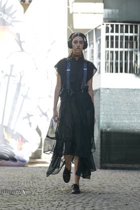 Entertainment Bilder des Tages Milan, Milan Women s Fashion Week Spring Summer 2026 - Women s Fashion, Spring Summer 2026. - Francesca Liberatore fashion show - catwalk in the photo: Model  Copyright: xRiccardoxGIordanox xipa-agency.netx xRiccardoxGiordano IPAx IPA_Agency_IPA65863753