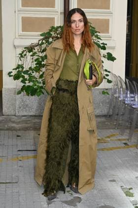 Milan, Milan Women s Fashion Week Spring Summer 2026 - Women s Fashion, Spring Summer 2026 - Calcaterra fashion show - guests - photo: Erika Boldrin  Copyright: xSimonaxChiocciax xipa-agency.netx xFotosickix IPA_Agency_IPA65871385