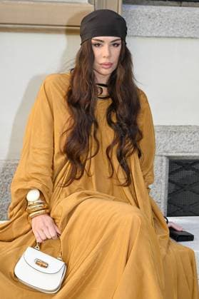 Milan, Milan Women s Fashion Week Spring Summer 2026 - Women s Fashion, Spring Summer 2026 - Calcaterra fashion show - guests - photo: Nima Benati  Copyright: xSimonaxChiocciax xipa-agency.netx xFotosickix IPA_Agency_IPA65871406