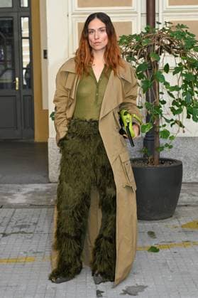 Milan, Italy: Milan, Milan Women s Fashion Week Spring Summer 2026 - Women s Fashion, Spring Summer 2026 - Calcaterra fashion show - guests - photo: Erika Boldrin Milan Italy  - ZUMAp169 20250928_zea_p169_160 Copyright: xSimonaxChiocciax