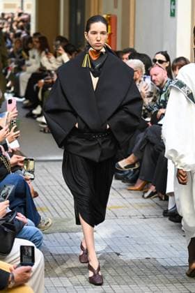 Milan, Milan Women s Fashion Week Spring Summer 2026 - Women s Fashion, Spring Summer 2026. - Calcaterra fashion show - catwalk - photo: model  Copyright: xSimonaxChiocciax xipa-agency.netx xFotosickix IPA_Agency_IPA65873253