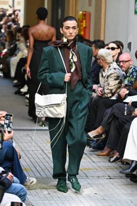 Milan, Milan Women s Fashion Week Spring Summer 2026 - Women s Fashion, Spring Summer 2026. - Calcaterra fashion show - catwalk - photo: model  Copyright: xSimonaxChiocciax xipa-agency.netx xFotosickix IPA_Agency_IPA65873302