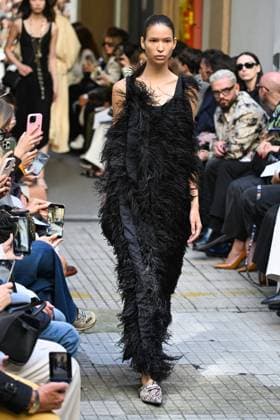 Milan, Milan Women s Fashion Week Spring Summer 2026 - Women s Fashion, Spring Summer 2026. - Calcaterra fashion show - catwalk - photo: model  Copyright: xSimonaxChiocciax xipa-agency.netx xFotosickix IPA_Agency_IPA65873314